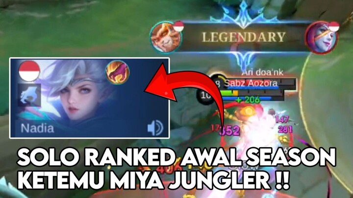 SOLO RANKED AWAL SEASON KETEMU PENDUDUK ASLI‼️| SUN MONTAGE PATCH TERBARU 2025