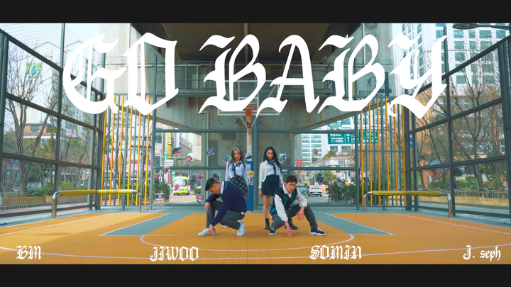 [KARD Dance] KARD's "Go Baby" dance video! Four seniors!!