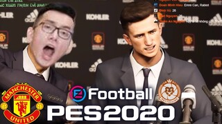 XÂY LẠI MAN UTD | MASTER LEAGUE VIETNAM | PES 2020 #1