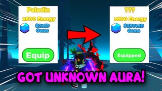 Got the OVERPOWERED UNKNOWN Aura + Defeating BOSS in a Second!! | Anime Punching Simulator Roblox!