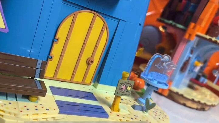 What is it like to challenge a wave of building blocks to restore SpongeBob's world? ! This time, Sq