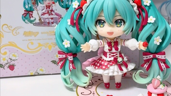 🍓Strawberry Nendoroid Unboxing