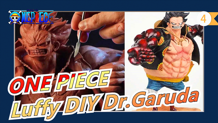 [Sculpture]To make Luffy's clay sculpture|ONE PIECE/Dr.Garuda_4