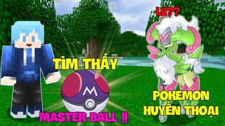 MINECRAFT PIXELMON #2 | TÌM THẤY MASTER BALL SIÊU HIẾM VÀ POKEMON HUYỀN THOẠI ĐẦU TIÊN