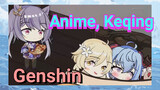 Niềm Vui Bất Ngờ Vào Sinh Nhật Keqing [Genshin, Anime]