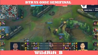 BTR LAWAN TIM ONIC DI SEMIFINAL LEAGUE OF LEGENDS WILD RIFT