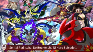 Sentai Red Isekai De Boukensha Ni Naru Episode 1 Sub Indo