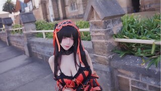 【圆脸馨儿】#Cosplay #约会大作战  #时崎狂三【Adelaide自驾游沿途cos】