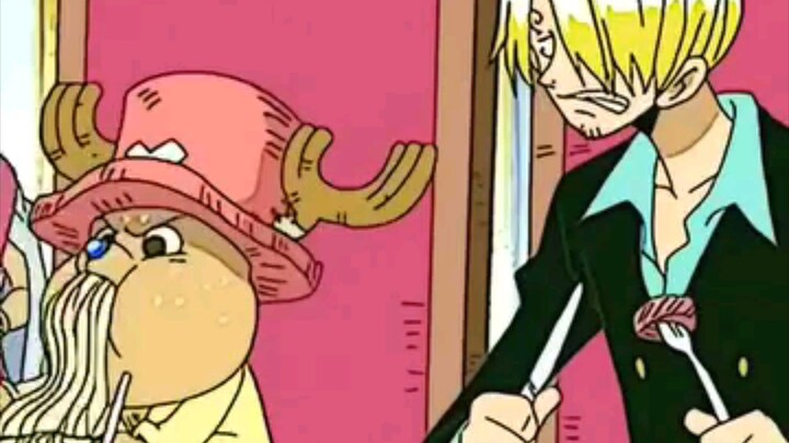 Chopper and Sanji Moment 🫶