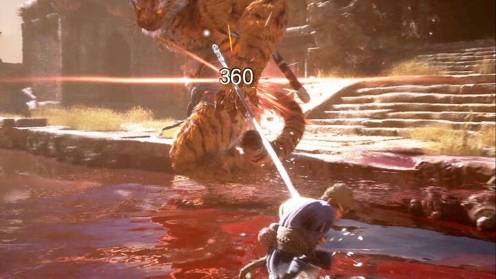 I almost took no damage from a super difficult boss in the Black Myth demo, and I was so angry I cou