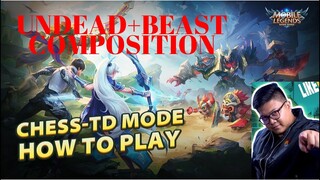 UNDEAD AND BEAST SYNERGY Combination Strategy CHESS-TD / MOBILE LEGENDS