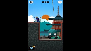 MR BULLET 3D Chapter 2 NINJA CASTLE Level 1-10. 3 Stars Walkthrough