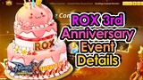 [ROX] New Collab Event and More! ROX 3nd Anniversary Event Details | King Spade