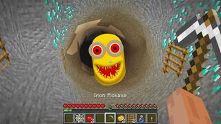 CURSED BROKEN ROUND MINECRAFT EVER with MINIONS and HUGGY WUGGY minecraft Funny gameplay