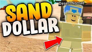 How to get SAND DOLLARS* from Nomad!! in Roblox Islands (Skyblock)