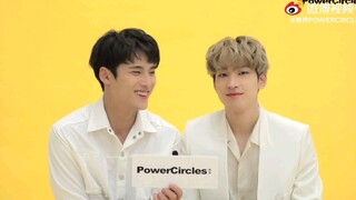 210529 سيفينتيين تشون يونوو وكيم مين كيو لوحة كبيرة لـ powercircles مقابلة أسئلة وأجوبة محطة صفر