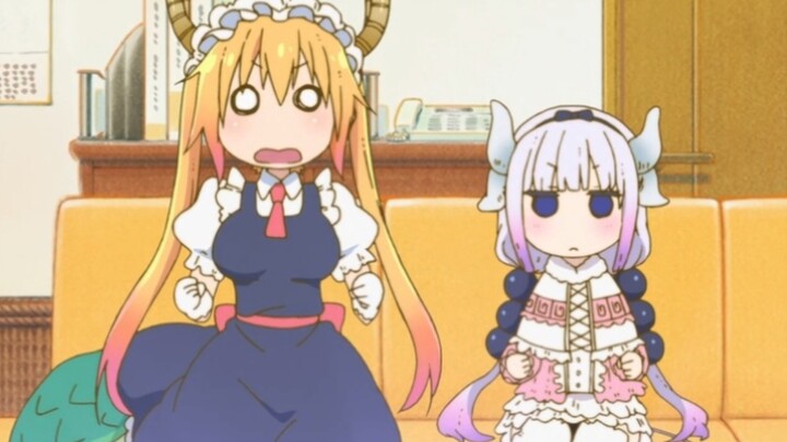 [Dragon Maid] Xiaolin: "You two prodigal dragons, stop it quickly."