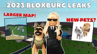 2023 BLOXBURG LEAKS/THEORIES (NEW PETS, MAP & MORE!) | roblox