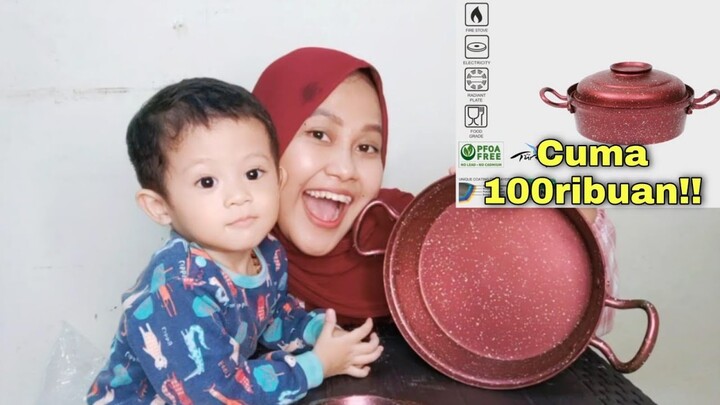 Shopee Haul Panci Granite Morocco 24cm