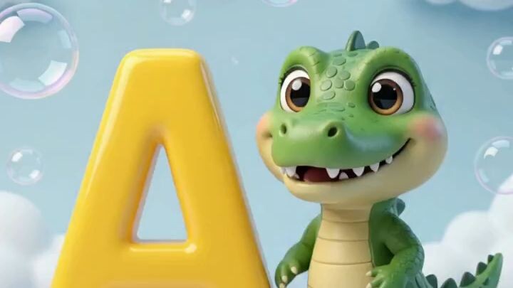 ABC Phonics for Kids | Learn Alphabet A to D with Cute Animals | 3D Animation