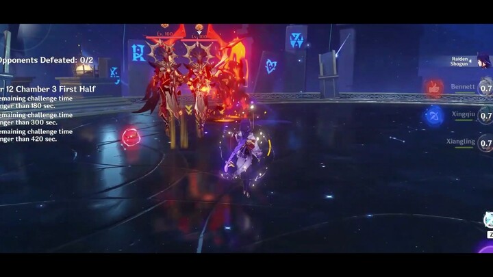 Mỗi xingqiu cũng đủ cấp thủy #lahoangenshin