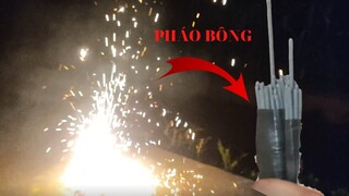 CQT - Thử Đốt Cháy Pháo Bông Khổng Lồ ( Try Burning Giant Fireworks ).