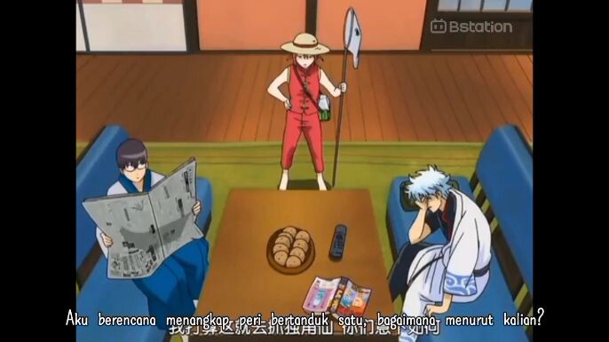 GINTAMA adegan lucu!