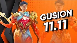 MLBB : Mod Skin Gusion 11.11 Full Effect No Password - Jin Moba