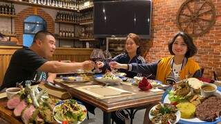 Steak & Sườn Cừu Siêu Ngon Cùng 2 Em