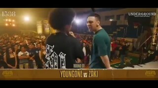 DELETED SA FLIPTOP!!! ZAKI VS YOUNG ONE !!!