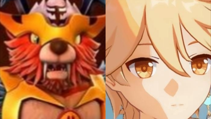 不同角色拥有元素力的表现