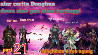Batle Through The Heavens S18 Part 21 Alam Tertinggi | Kekalahan 8 Roh Agung