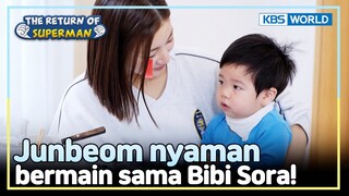 [IND/ENG] Serunya Junbeom main sama Bibi Kang Sora! | The Return of Superman | KBS WORLD 240421