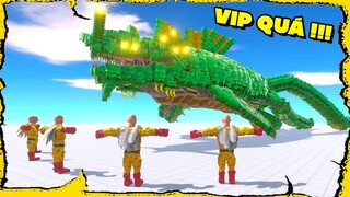 LEVIATHAN HÀNG REAL VS SAITAMA PHIÊN BẢN SHOPPE !!! (Pobbrose Đấu trường khủng long) ✔