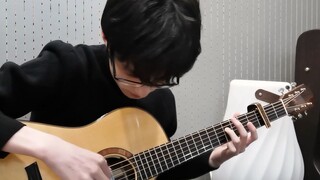 กลุ่ม Fingerstyle Wang Zichen "朝の光を感じて" #泰马吉琼##泰马原声音向赛#