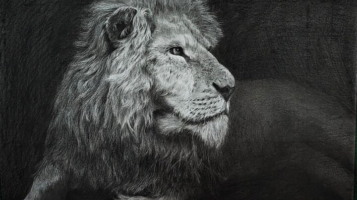 [Arts] Butuh Waktu 1550 Menit untuk Melukis Seluruh Badan Raja Singa!