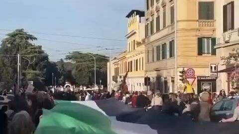 protest, slogan with killed children by Israel