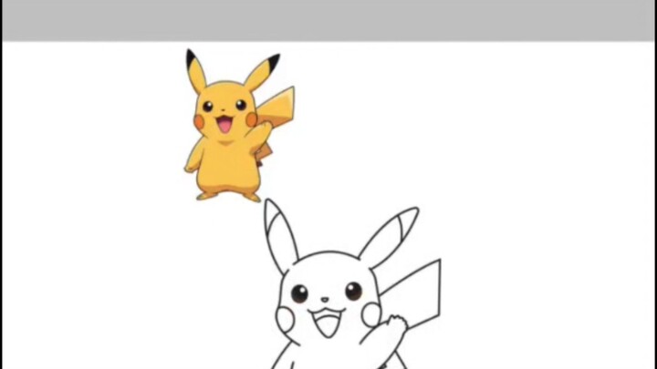 mewarnai Pikachu