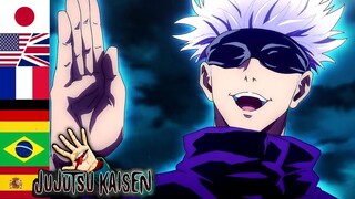 Gojo Vs Sukuna in 6 different languages | Jujutsu Kaisen