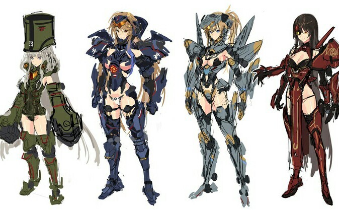 Pacific Rim Mecha Personification