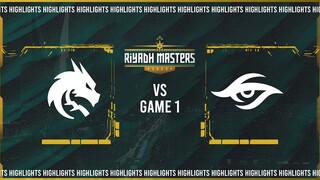 Game 1 Highlights: Team Secret vs Team Spirit | BO3 | Riyadh Masters 2022 Group Stage