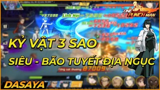 One Punch Man: The Strongest VNG: NÂNG KỶ VẬT FUBUKI 3 SAO THỨC TỈNH SIÊU - BÃO TUYẾT ĐỊA NGỤC