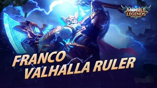 Franco New Skin | Valhalla Ruler | Mobile Legends: Bang Bang!