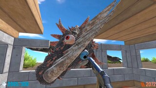 Survive Against Big Eyes Crocodile King. FPS Perspective! Animal Revolt Battle Simulator