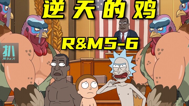 【扒】姥爷变火鸡大战总统，美国的科技来自外星人！瑞克和莫蒂5-6