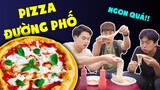 Người Hàn lần đầu ăn thử Pizza đường phố Việt Nam!!