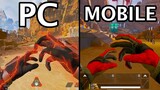 Apex  *MOBILE VS PC* Legend Abilities Comparison