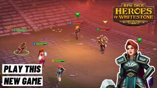 New Game! RPG Dice: Heroes of Whitestone Gameplay iOS Android