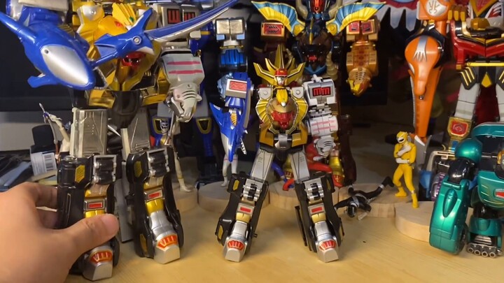 [Four Star Planet Manufacturing] Bandai Beast Sentai Food Toy Fangwang has been repainted and revamp