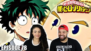 THE START OF A NEW ARC! My Hero Academia Season 4 Episode 78 REACTION!!!